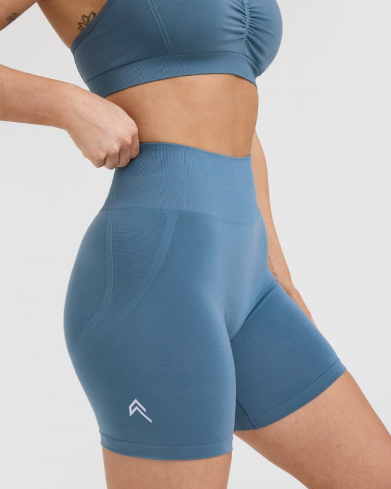 Oner Active Effortless Seamless Kurze Hose Blau | ZPGCBTX-32