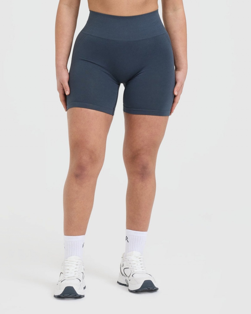 Oner Active Effortless Seamless Kurze Hose Blau | QZJLFWI-54