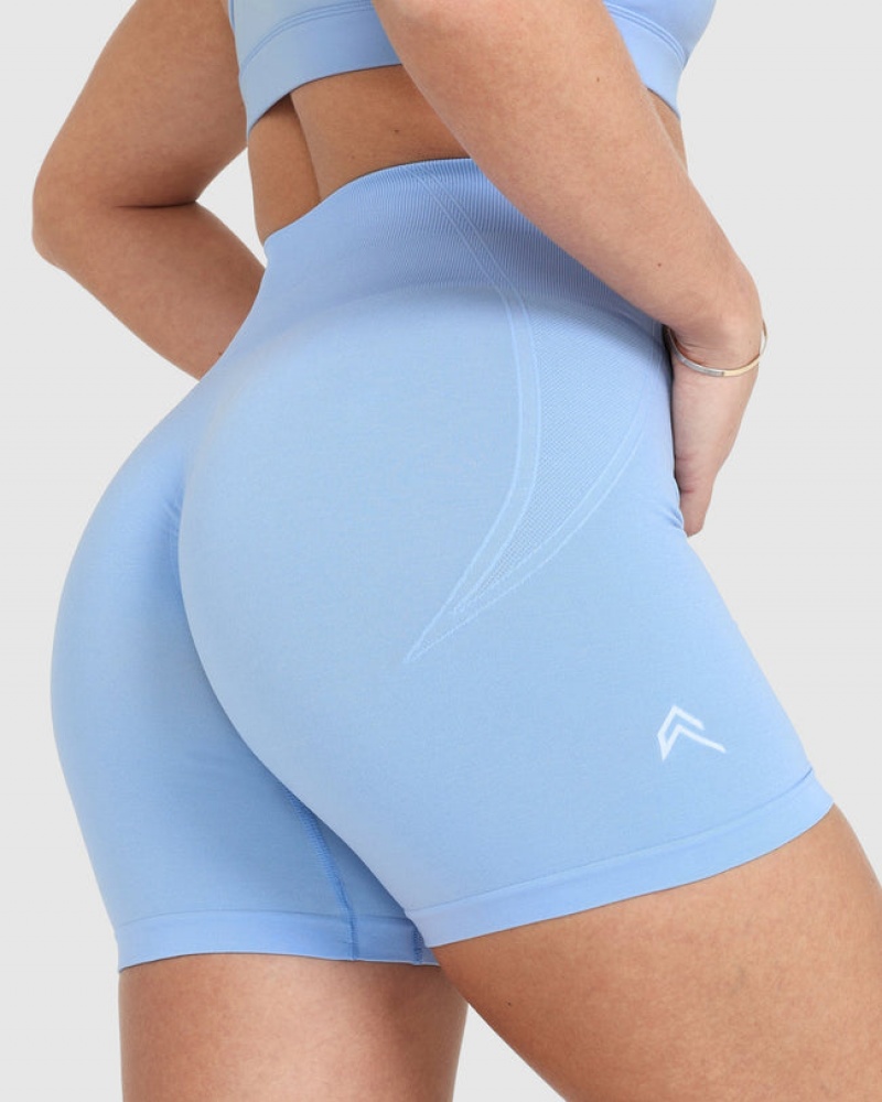 Oner Active Effortless Seamless Kurze Hose Blau | DQHXYCR-95