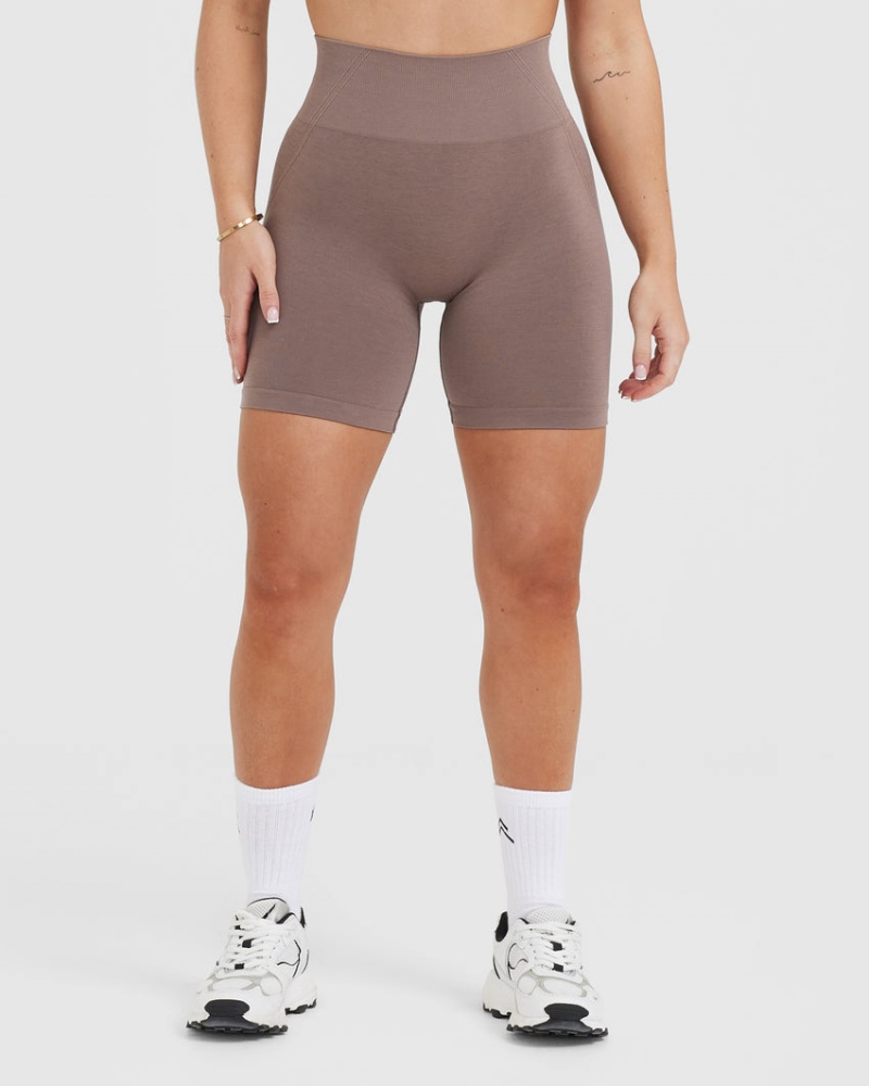 Oner Active Effortless Seamless Kurze Hose Braun | TUCNYDH-27