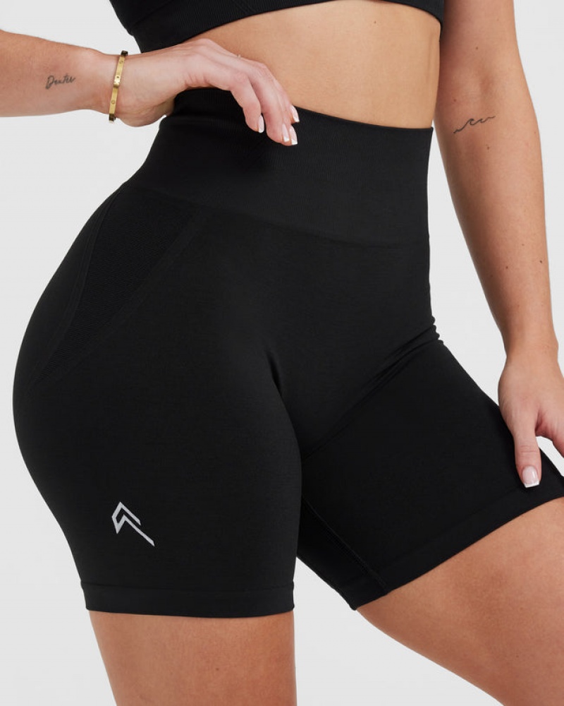 Oner Active Effortless Seamless Kurze Hose Schwarz | DQWHRXN-16