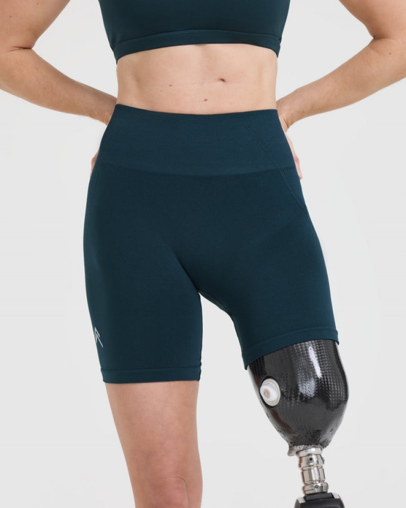 Oner Active Effortless Seamless Kurze Hose Blau | BAHLZFY-58