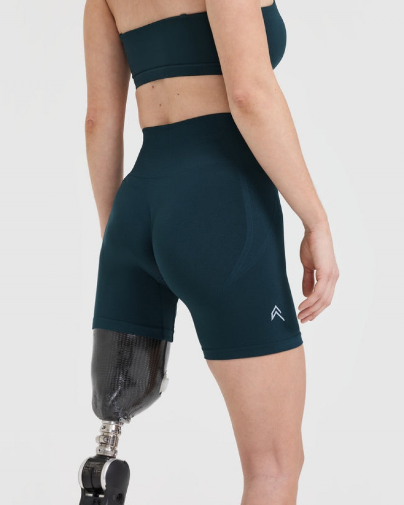 Oner Active Effortless Seamless Kurze Hose Blau | BAHLZFY-58