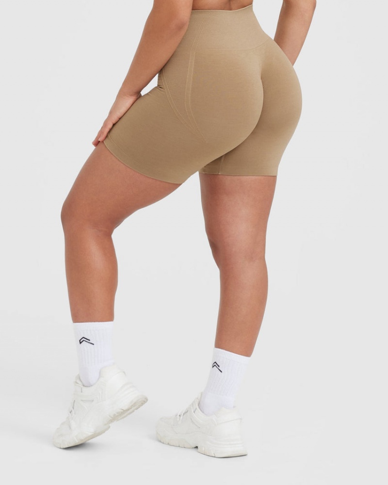 Oner Active Effortless Seamless Kurze Hose Braun | TDMCOHX-40