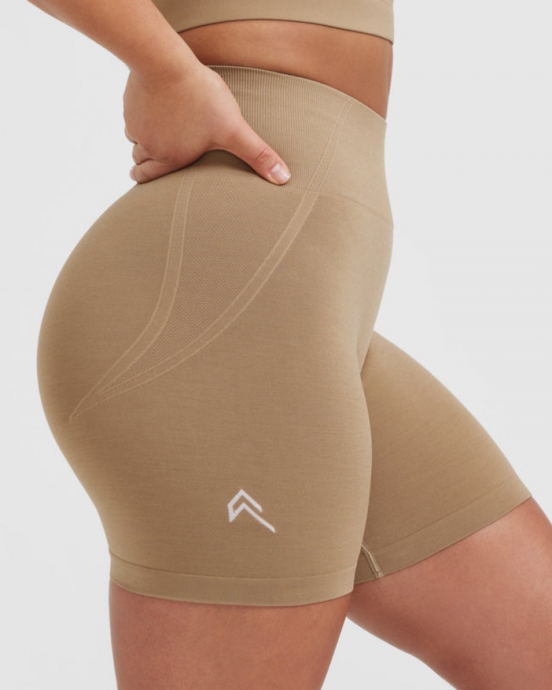 Oner Active Effortless Seamless Kurze Hose Braun | TDMCOHX-40