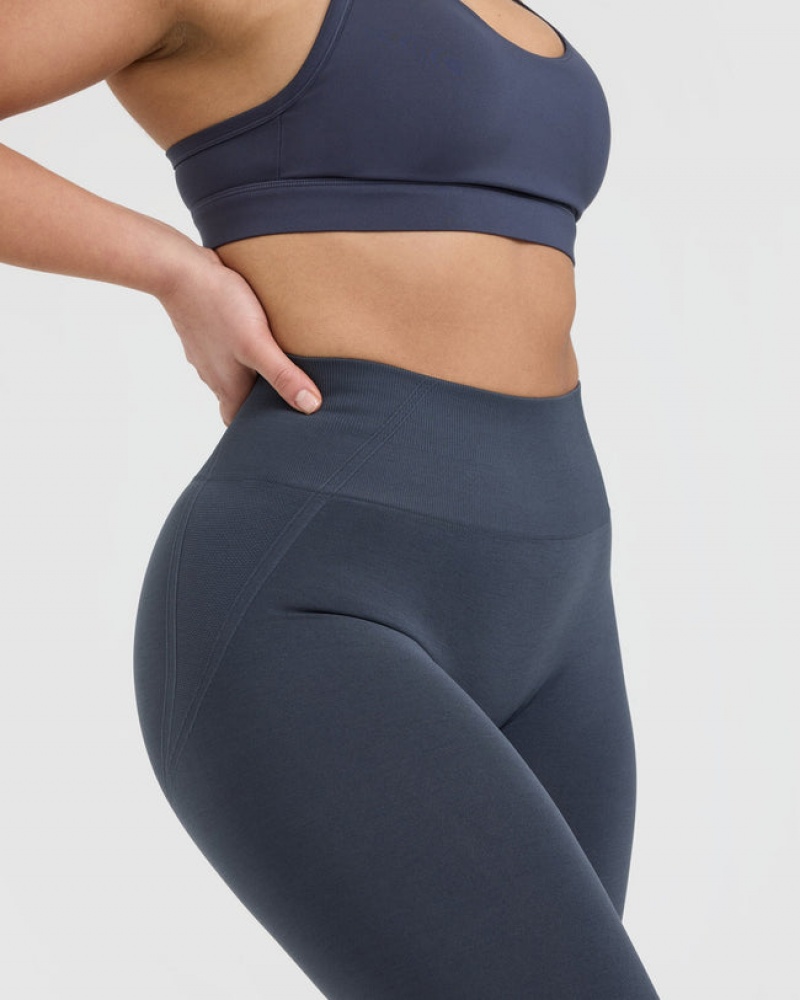 Oner Active Effortless Seamless Leggings Blau | ICOAWYM-24