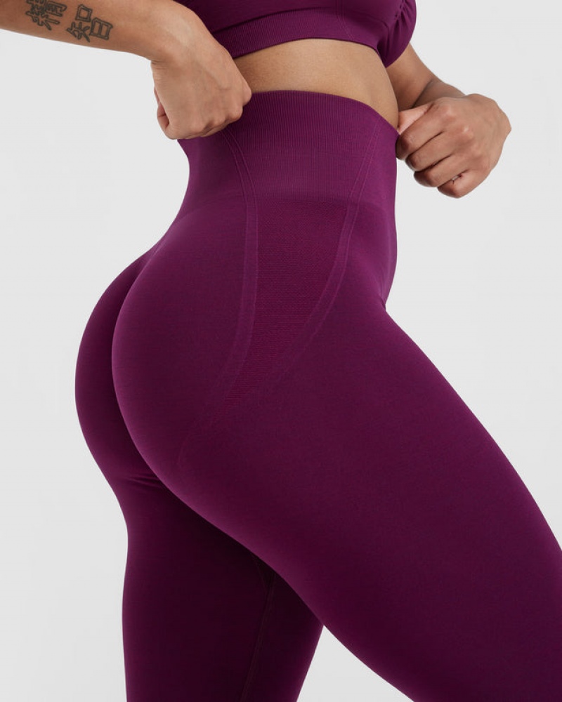 Oner Active Effortless Seamless Leggings Lila | YEXSJUG-79