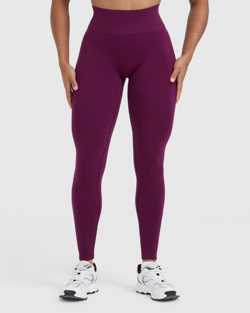 Oner Active Effortless Seamless Leggings Lila | YEXSJUG-79