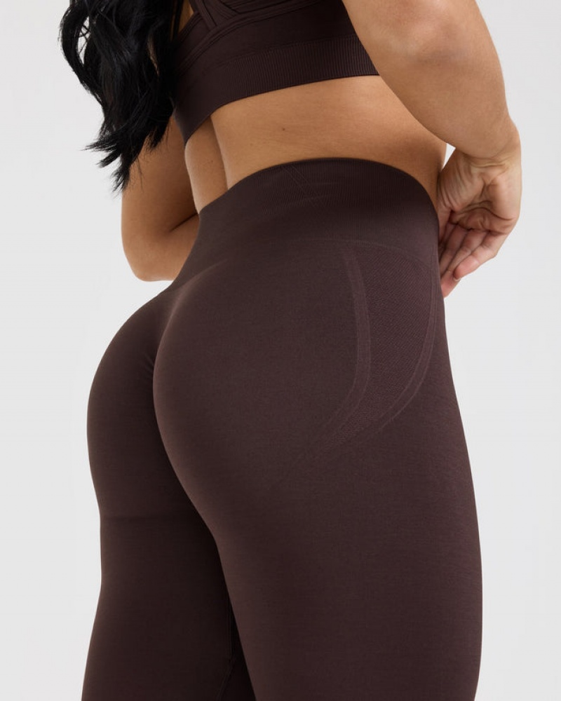 Oner Active Effortless Seamless Leggings Lila Braun | RGAYWIL-23