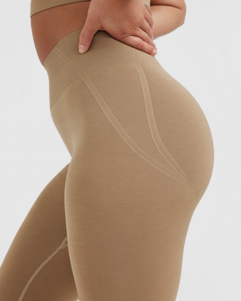 Oner Active Effortless Seamless Leggings Braun | IVCYPMH-79