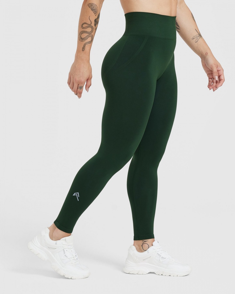 Oner Active Effortless Seamless Leggings Grün | KSBIPLO-06