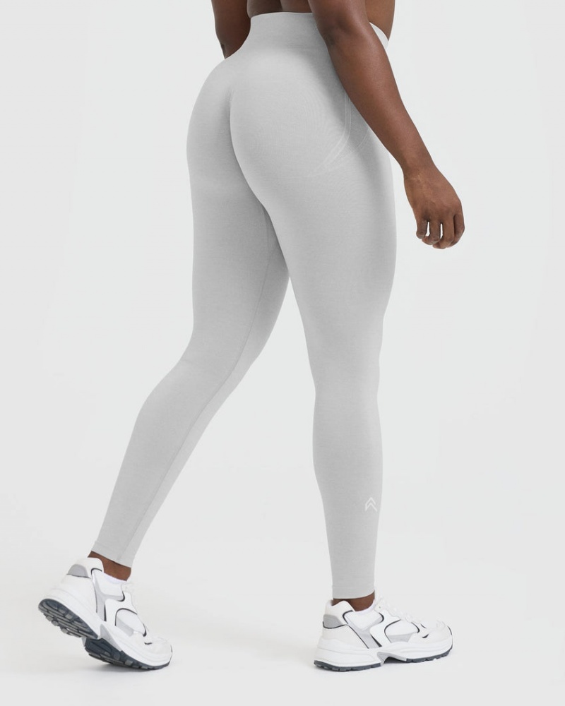 Oner Active Effortless Seamless Leggings Hellgrau | LEFGIMW-37