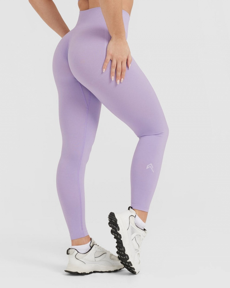 Oner Active Effortless Seamless Leggings Lila | PHIKFQV-67