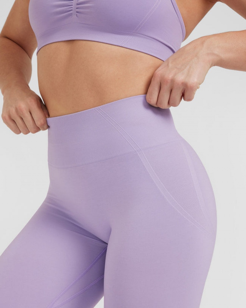 Oner Active Effortless Seamless Leggings Lila | PHIKFQV-67