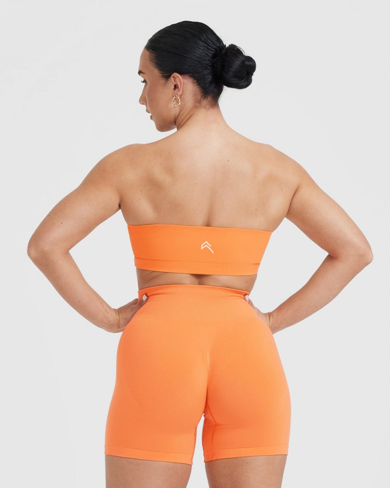 Oner Active Everyday Bandeau Bralette Sports Bras Aprikose Orange | OGFLDYI-20