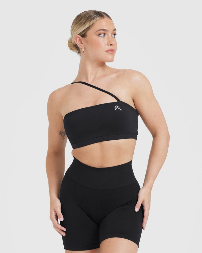 Oner Active Everyday Bandeau Bralette Sports Bras Schwarz | WEJQYUF-34