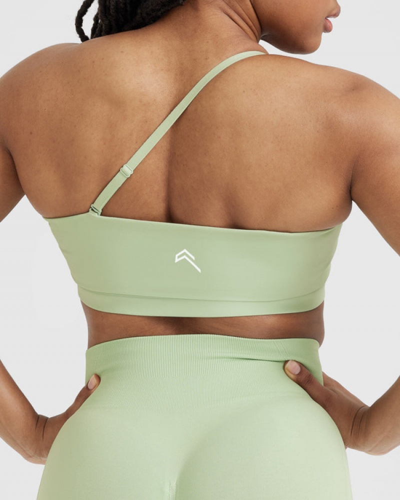 Oner Active Everyday Bandeau Bralette Sports Bras Mintfarben Grün | HGNXEQY-47