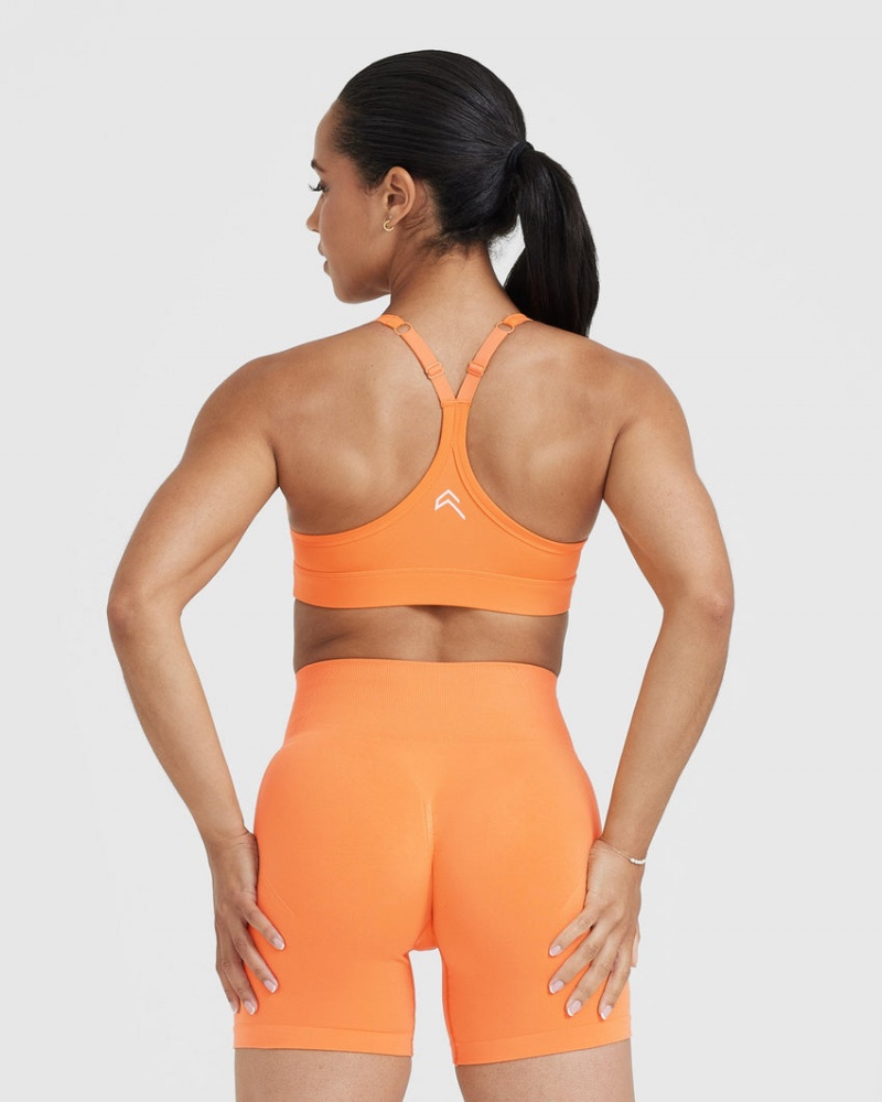 Oner Active Everyday Sports Bras Aprikose Orange | MDAICJB-67