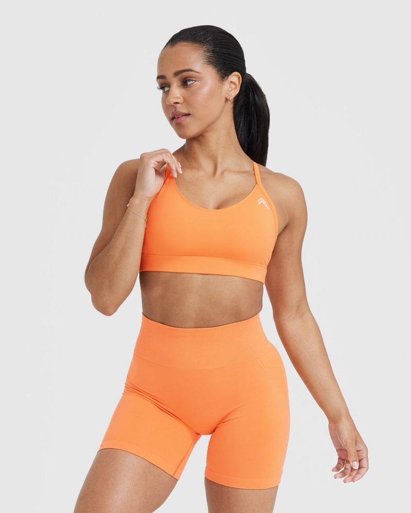 Oner Active Everyday Sports Bras Aprikose Orange | MDAICJB-67