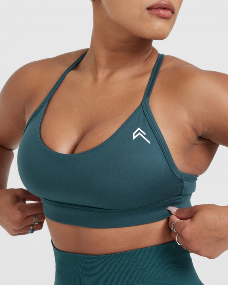 Oner Active Everyday Sports Bras Blau Türkis | XJGDTVB-01