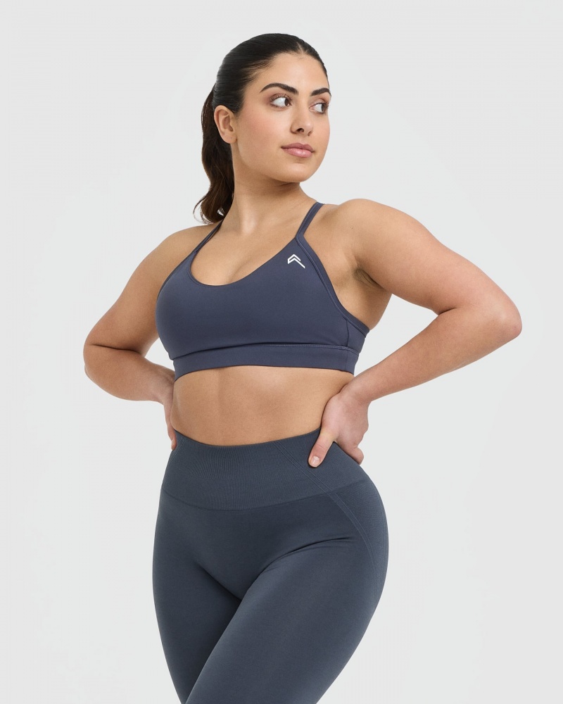 Oner Active Everyday Sports Bras Blau | FJMWIZV-01