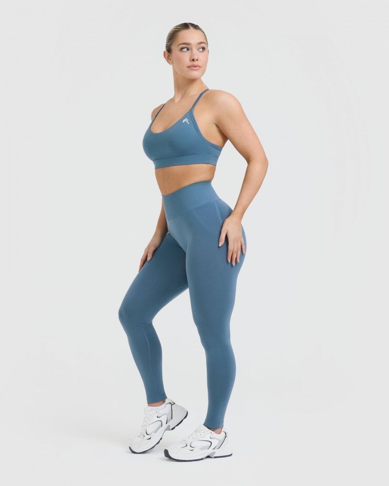 Oner Active Everyday Sports Bras Blau | PULAVGK-90