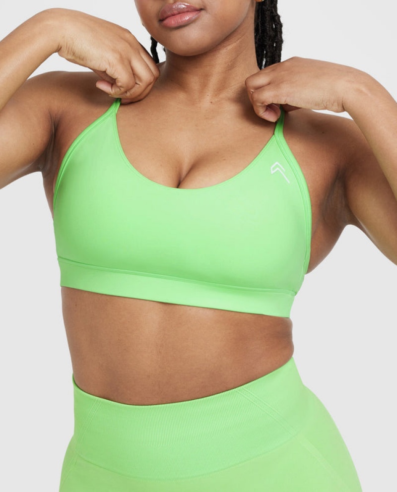 Oner Active Everyday Sports Bras Grün | RQMJFIP-04