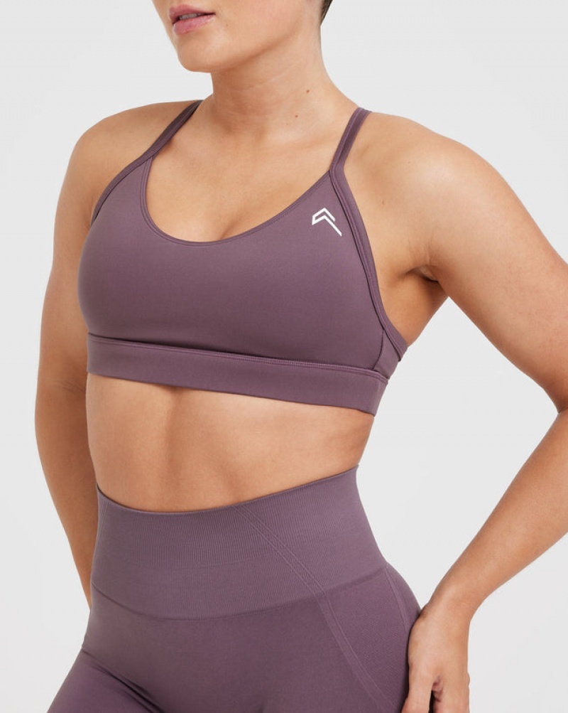 Oner Active Everyday Sports Bras Lila | ASCQUEM-12