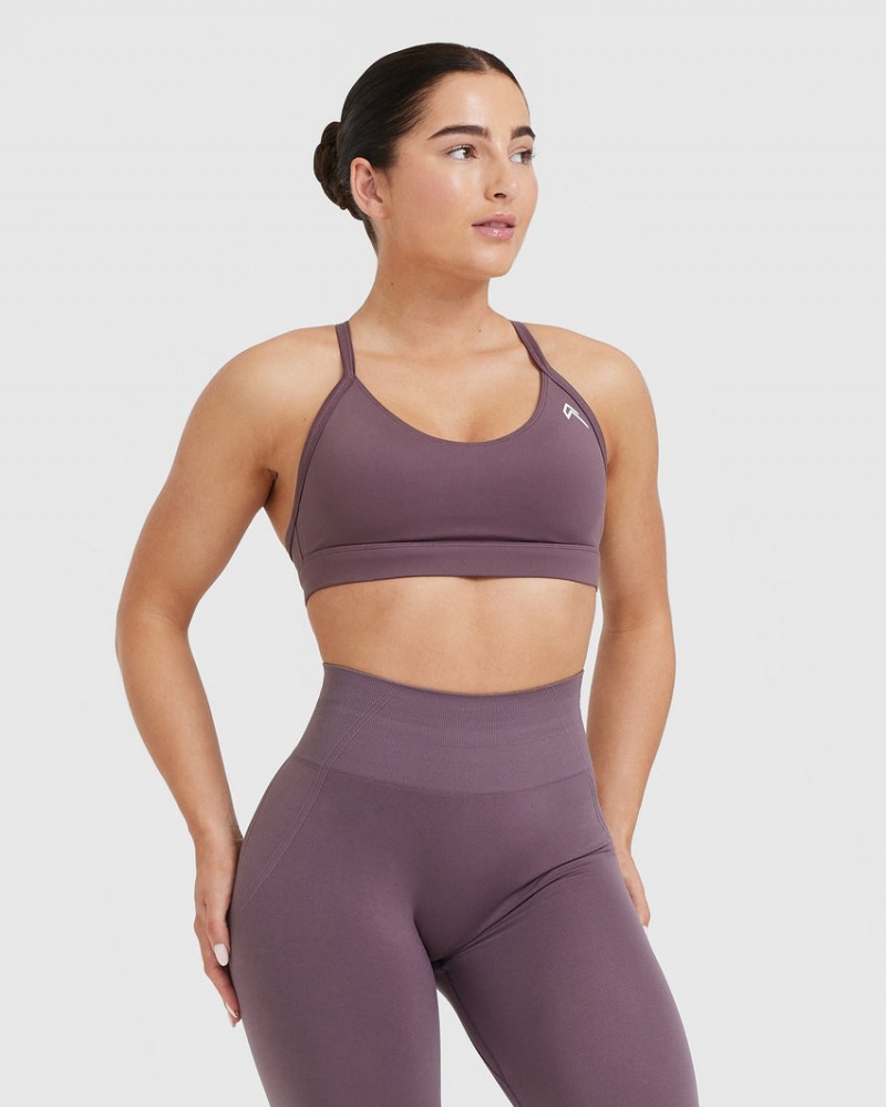 Oner Active Everyday Sports Bras Lila | ASCQUEM-12