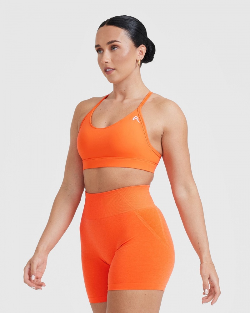 Oner Active Everyday Sports Bras Orange | LPYUQGC-50