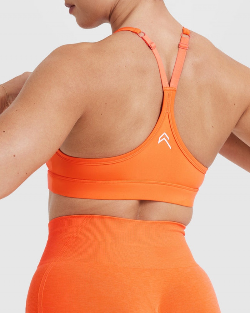 Oner Active Everyday Sports Bras Orange | LPYUQGC-50