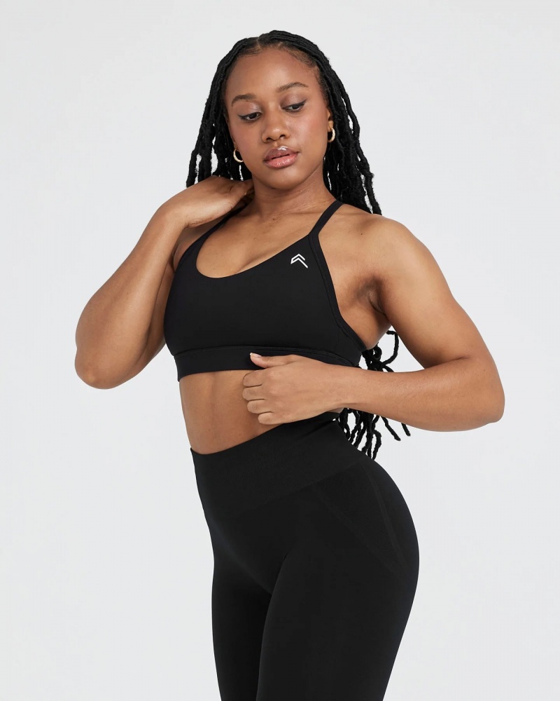 Oner Active Everyday Sports Bras Schwarz | SVUTKXF-06