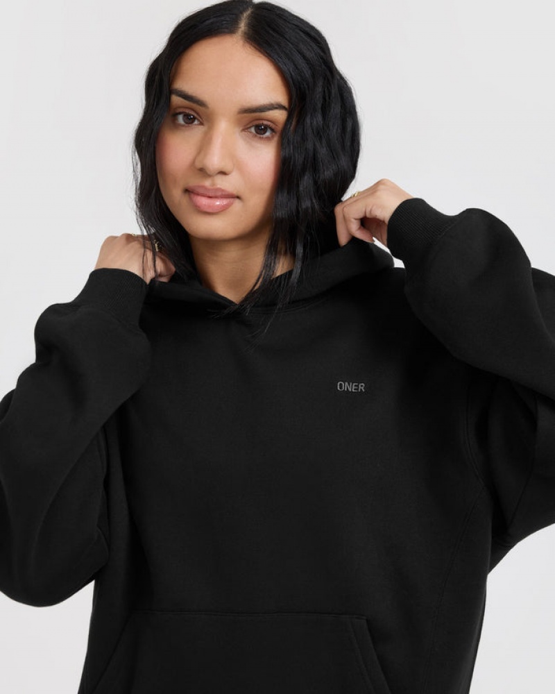 Oner Active Foundations Hoodie Schwarz | BHSKUPX-17