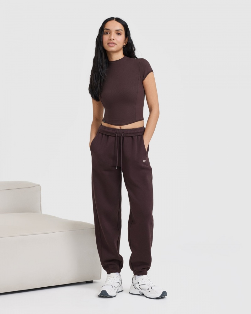 Oner Active Foundations Jogginghose Lila Braun | WJKYPQE-10