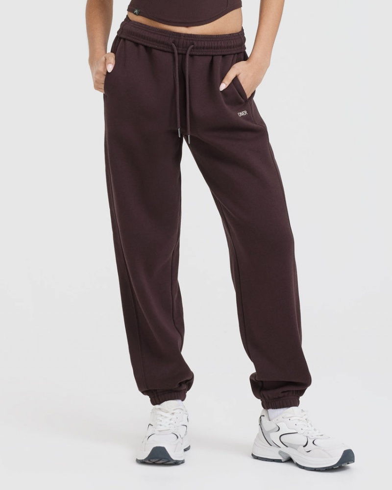 Oner Active Foundations Jogginghose Lila Braun | WJKYPQE-10