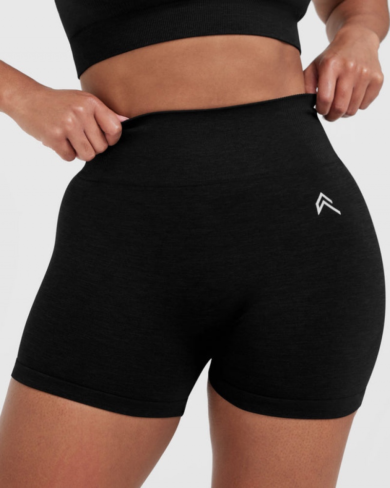 Oner Active Klassische Seamless 2.0 Booty Kurze Hose Schwarz | ZCDVFMU-29