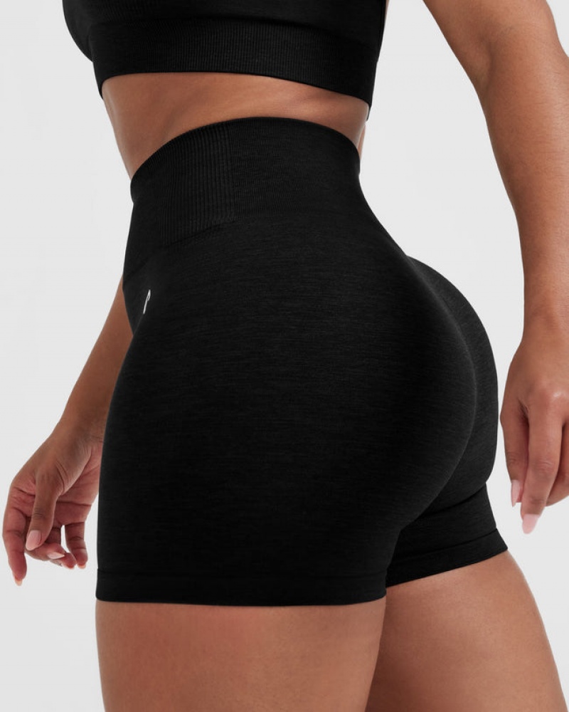 Oner Active Klassische Seamless 2.0 Booty Kurze Hose Schwarz | ZCDVFMU-29