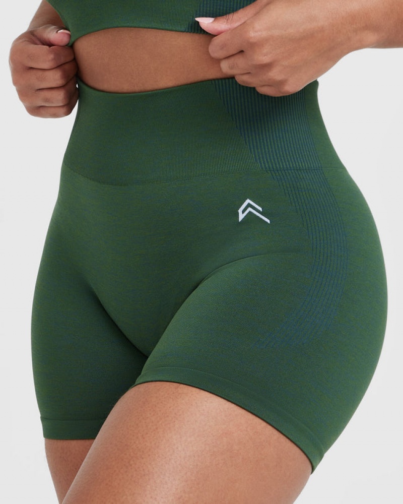 Oner Active Klassische Seamless 2.0 Booty Kurze Hose Grün | FVOTPRY-37