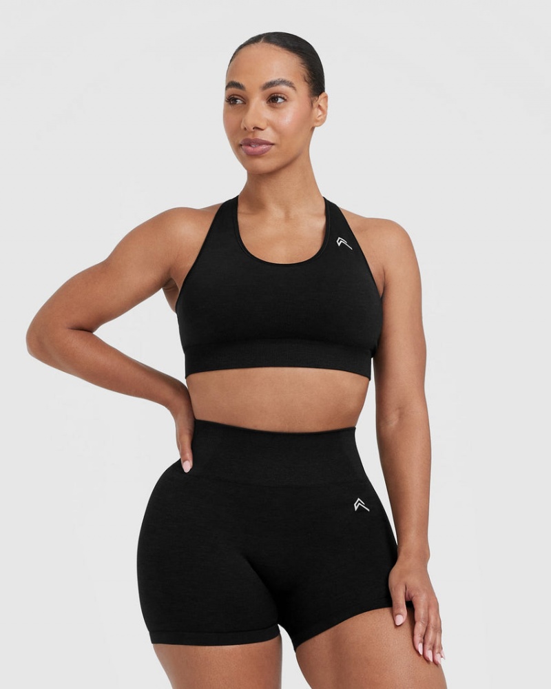 Oner Active Klassische Seamless 2.0 Bralette Sports Bras Schwarz | YWBTIZV-27