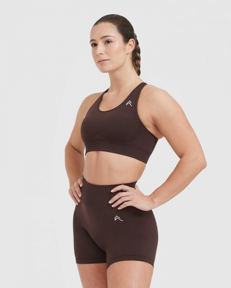 Oner Active Klassische Seamless 2.0 Bralette Sports Bras Dunkelgrau | XBQMUKY-35