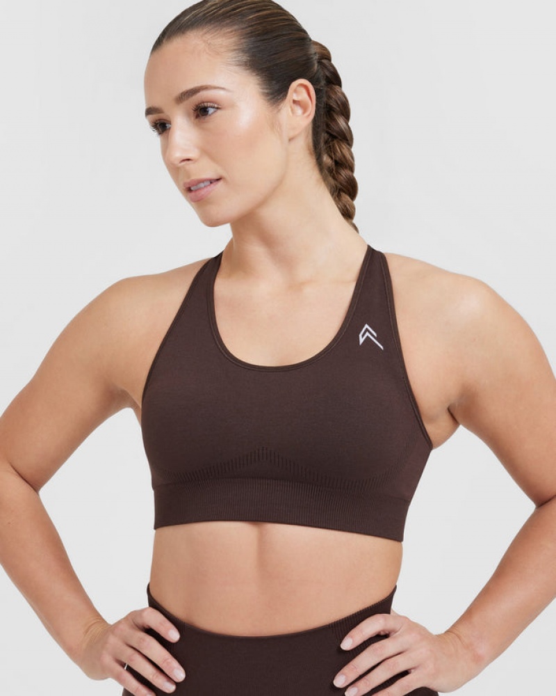 Oner Active Klassische Seamless 2.0 Bralette Sports Bras Dunkelgrau | XBQMUKY-35