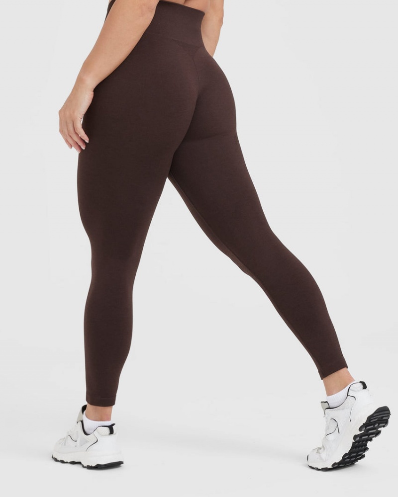 Oner Active Klassische Seamless 2.0 Leggings Braun | TAKLHDV-17