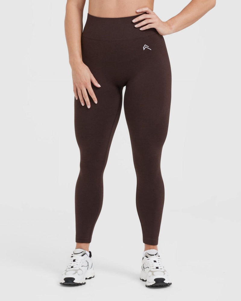 Oner Active Klassische Seamless 2.0 Leggings Braun | TAKLHDV-17