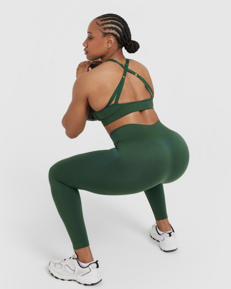 Oner Active Klassische Seamless 2.0 Leggings Grün | MKFTDAJ-64