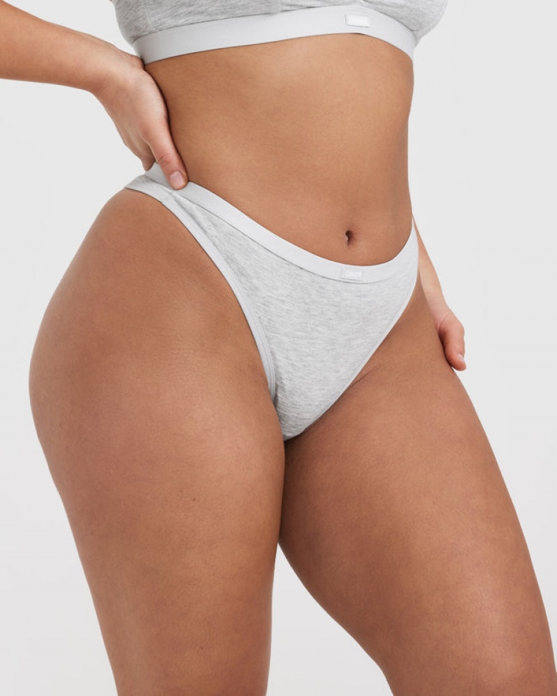 Oner Active Soft Klassische Tanga Unterwäsche Grau | JXGQEHD-06