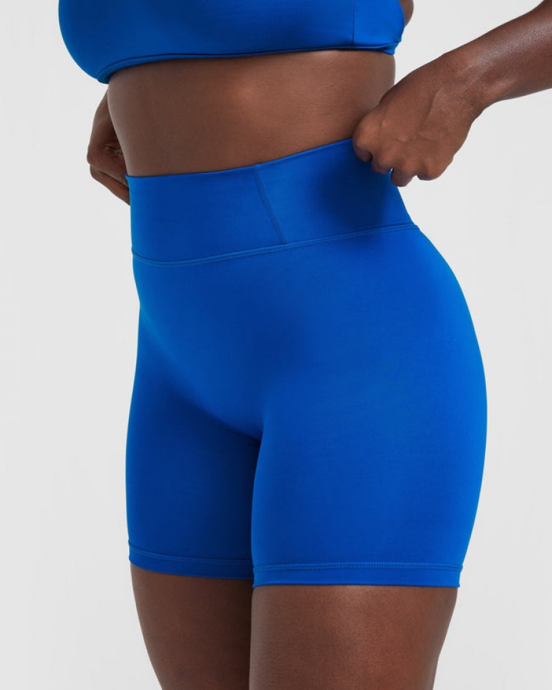 Oner Active Timeless High Waisted Kurze Hose Tiefesblau | DTERWZB-01