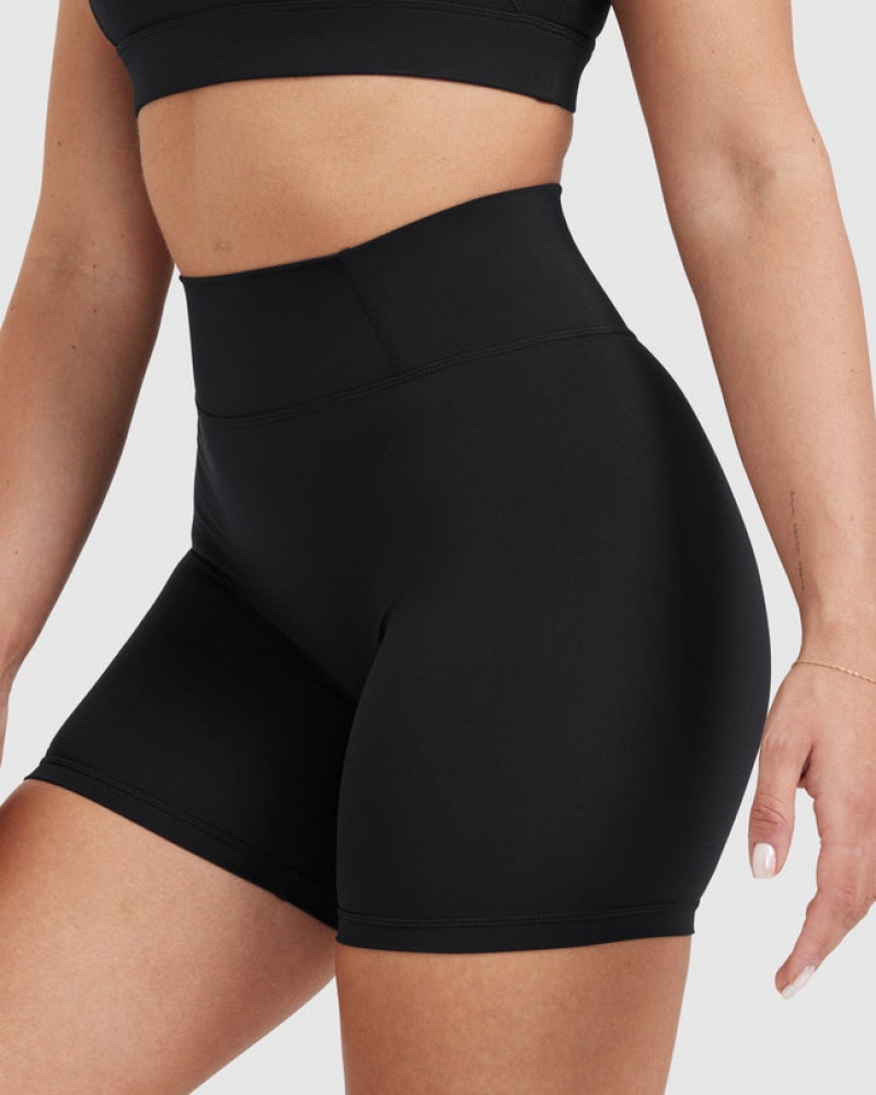 Oner Active Timeless High Waisted Kurze Hose Schwarz | VUHTZPC-48