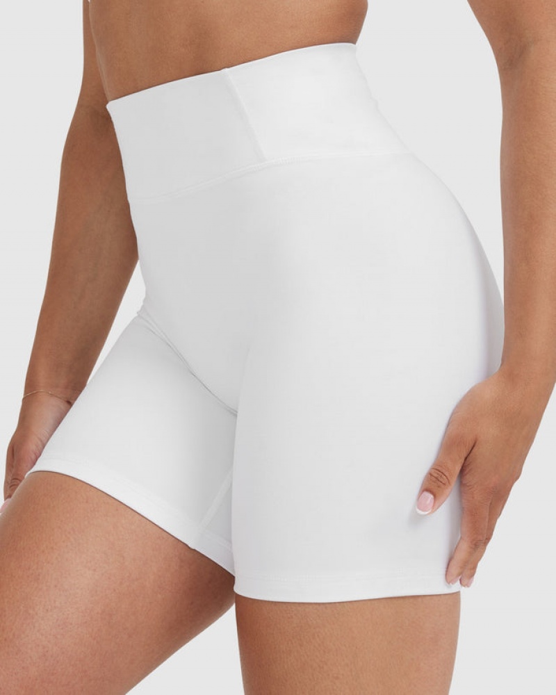 Oner Active Timeless High Waisted Kurze Hose Weiß | ZHUMQXB-24