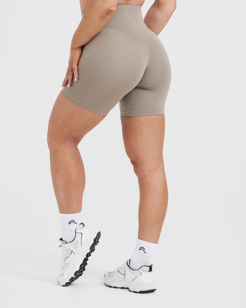 Oner Active Timeless High Waisted Kurze Hose Grau | FKSEGWU-96