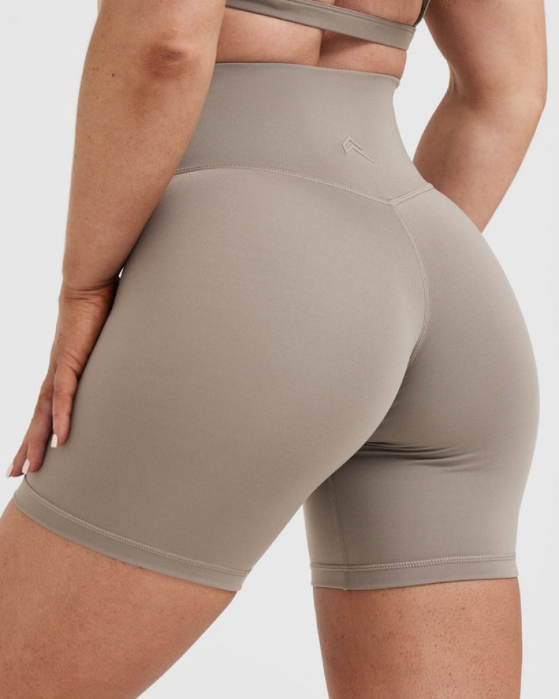 Oner Active Timeless High Waisted Kurze Hose Grau | FKSEGWU-96